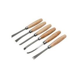 Juego 6 gubias lujo madera redline