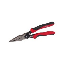 Pinza para electricista punta larga palanca compuesta 8"