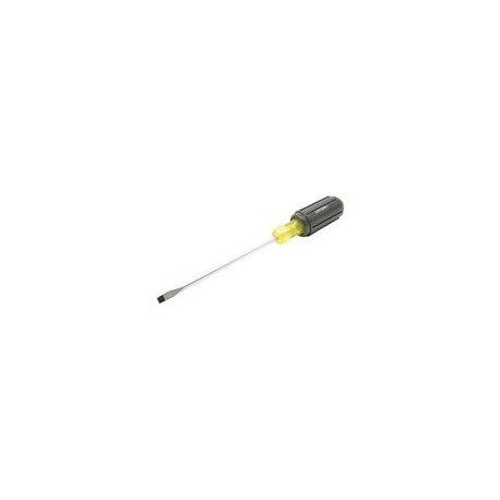 Destornillador cushion grip barra redonda punta plana 3/8" x 8