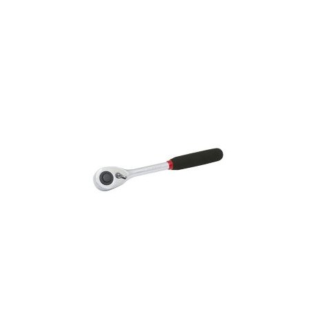 Matraca 1/2" reversible rubber grip
