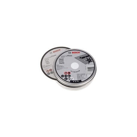 Lata de discos abrasivos, lo pzas 4 1/2" para acero inoxidable