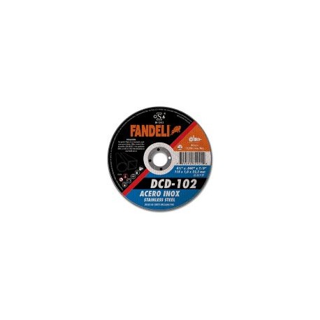 Disco Corte Delgado Inox 4-1/2"