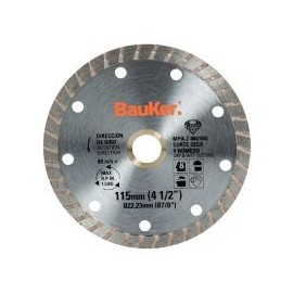 Disco diamant 4 1/2 turbo bauker