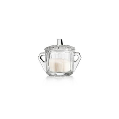 Azucarera tapa vidrio 375g/12.6oz
