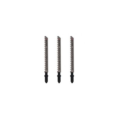 Hoja de sierra calar tipo T 6 dientes 3 unidades