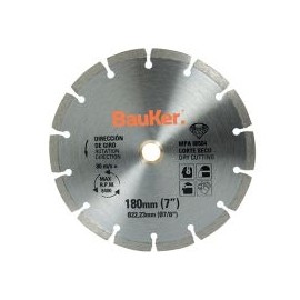 Disco diamant segm 7 bauker
