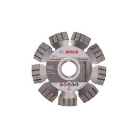 Disco diam concreto4 1/2" marca BOSCH