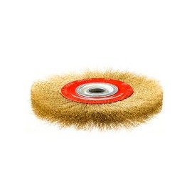 8" Grata circular, acero ondulado