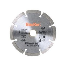 Disco diamant segm 4 1/2bauker