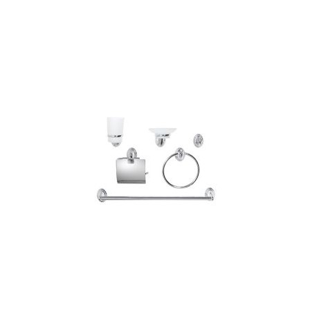 Set de 6 accesorios Turín cromado