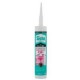 Silicón antihongos juntas transparente cartucho 300 ml