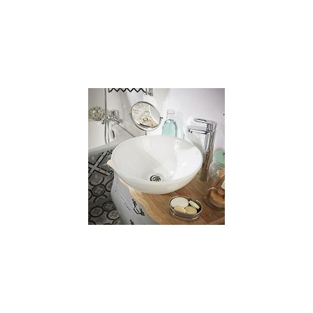 Lavabo de cerámica circular 46 cm
