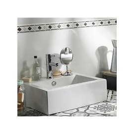 Lavabo de cerámica rectangular 43x31 cm
