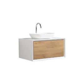 Mueble baño fiona blanco 80 cm