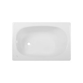 Tina Acero Esmaltado 120 cm Blanca