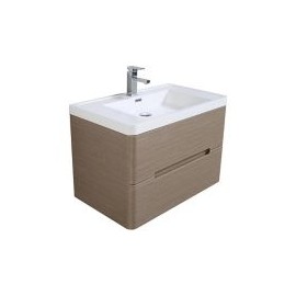Mueble baño river taupe 80 cm