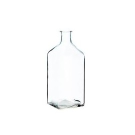 Botella De Vidrio Transparente