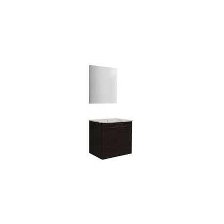 Mueble de baño Street con espejo roble dakar