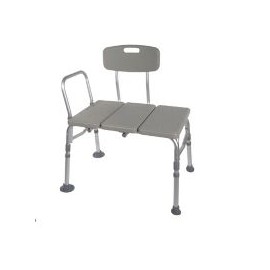 Silla para bano 60.5x53x53 cm gris