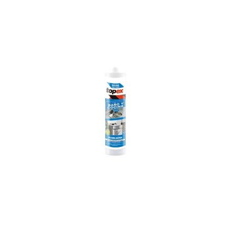 Silicona baño y cocina blanco 300 ml