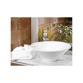 Lavabo de cerámica circular 42 cm