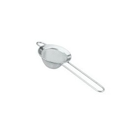 Coladera 8 cm de acero inoxidable