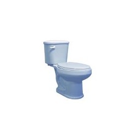 Sanitario alargado Tulipán azul 4.8 l