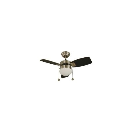 Ventilador 30" con 3 aspas reversibles y luz